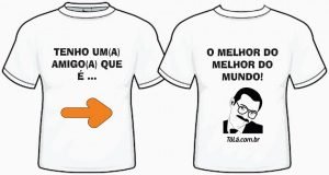 Camiseta Melhor Amigo