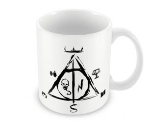 Caneca Harry Potter Relíquias Horcruxes