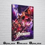 Quadro Vingadores Ultimato (mod 01)