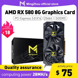 GPU Radeon RX 580 8Gb GDDR5 256Bits